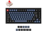 Keychron Q1 V2 75% Custom Wired QMK RGB Linear Switch Aluminium Carbon Black Keyboard with Knob