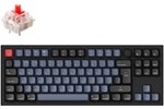 Keychron Q3 Tenkeyless Custom Wired QMK RGB Linear Switch Aluminium Carbon Black Keyboard with Knob