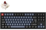 Keychron Q3 Tenkeyless Custom Wired QMK RGB Tactile Switch Aluminium Carbon Black Keyboard with Knob