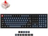 Keychron Q6 Full Size Custom Wired QMK RGB Linear Switch Aluminium Carbon Black Keyboard with Knob