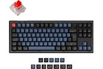 Keychron V3 Tenkeyless QMK RGB Linear Switch Frosted Black Custom Keyboard with Knob