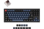 Keychron V3 Tenkeyless QMK RGB Tactile Switch Frosted Black Custom Keyboard with Knob