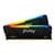 Kingston FURY Beast RGB 64GB DDR4 Desktop Memory Kit in Black, 2 x 32GB, 3600MHz, CL18, 1.35V