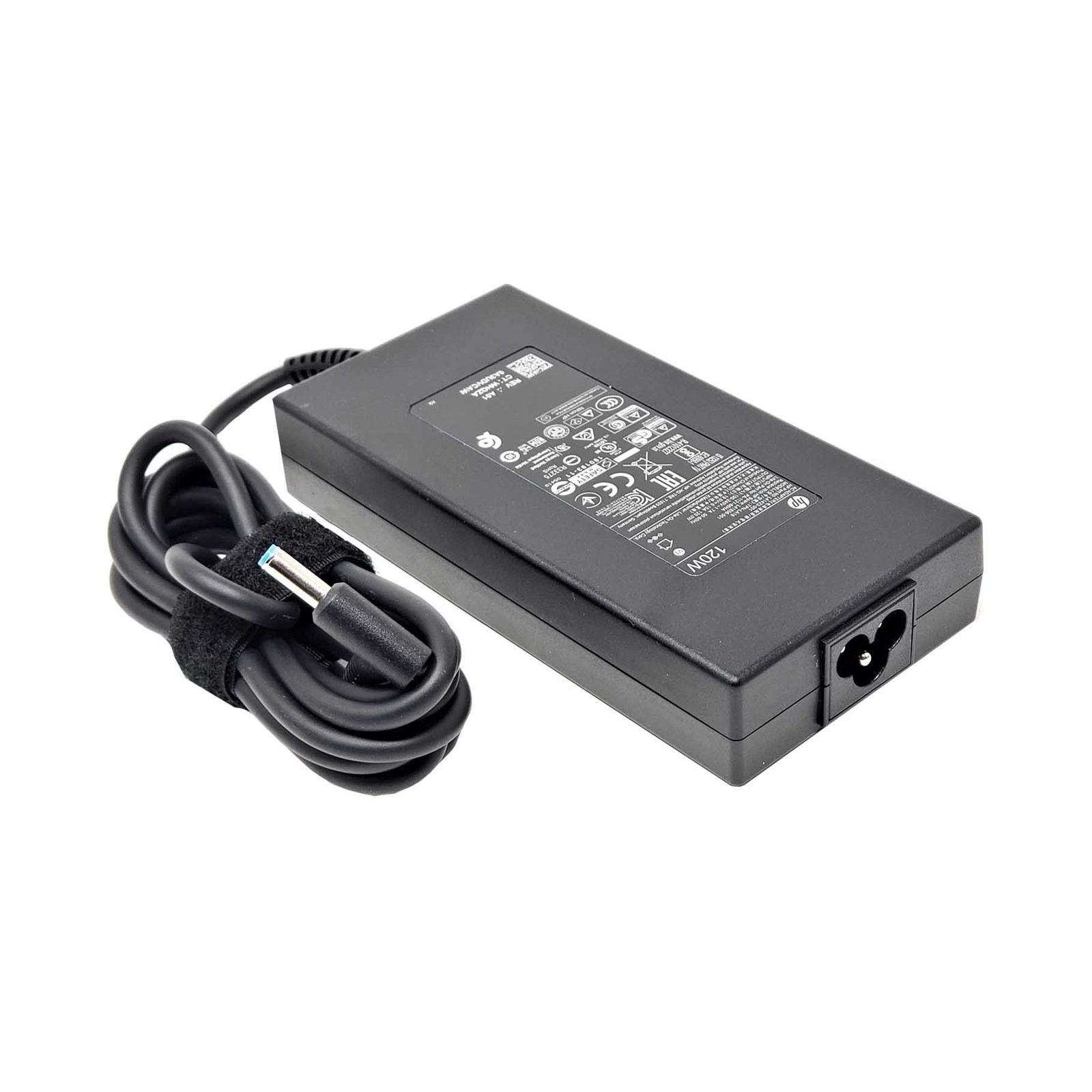 Photos - Cable (video, audio, USB) HP L41856-001 120W Laptop Power Adapter in Black 