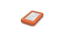 LaCie Rugged Mini 1TB Mobile External Hard Drive in Orange - USB3.0