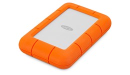 LaCie Rugged Mini 4TB Desktop External Hard Drive in Orange - USB3.0