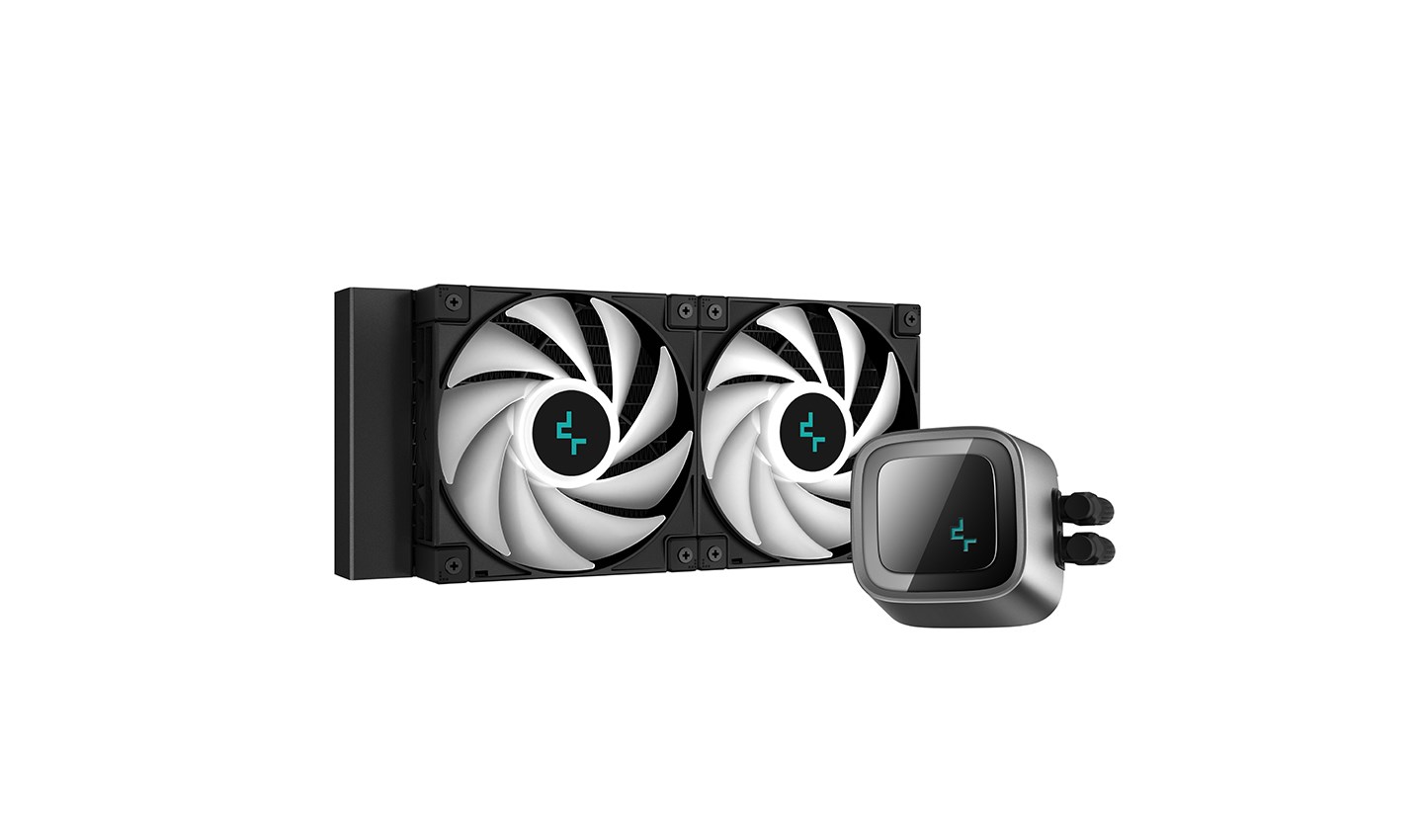 【新品未使用】DeepCool LE520 R-LE520-BKAMMN-G-1 Deepcool LE520 ARGB AIO Liquid CPU Cooler, 240mm Radiator
