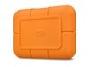 LaCie Rugged SSD 500GB Mobile External Solid State Drive in Orange - USB3.1