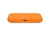 LaCie Rugged SSD 500GB Mobile External Solid State Drive in Orange - USB3.1