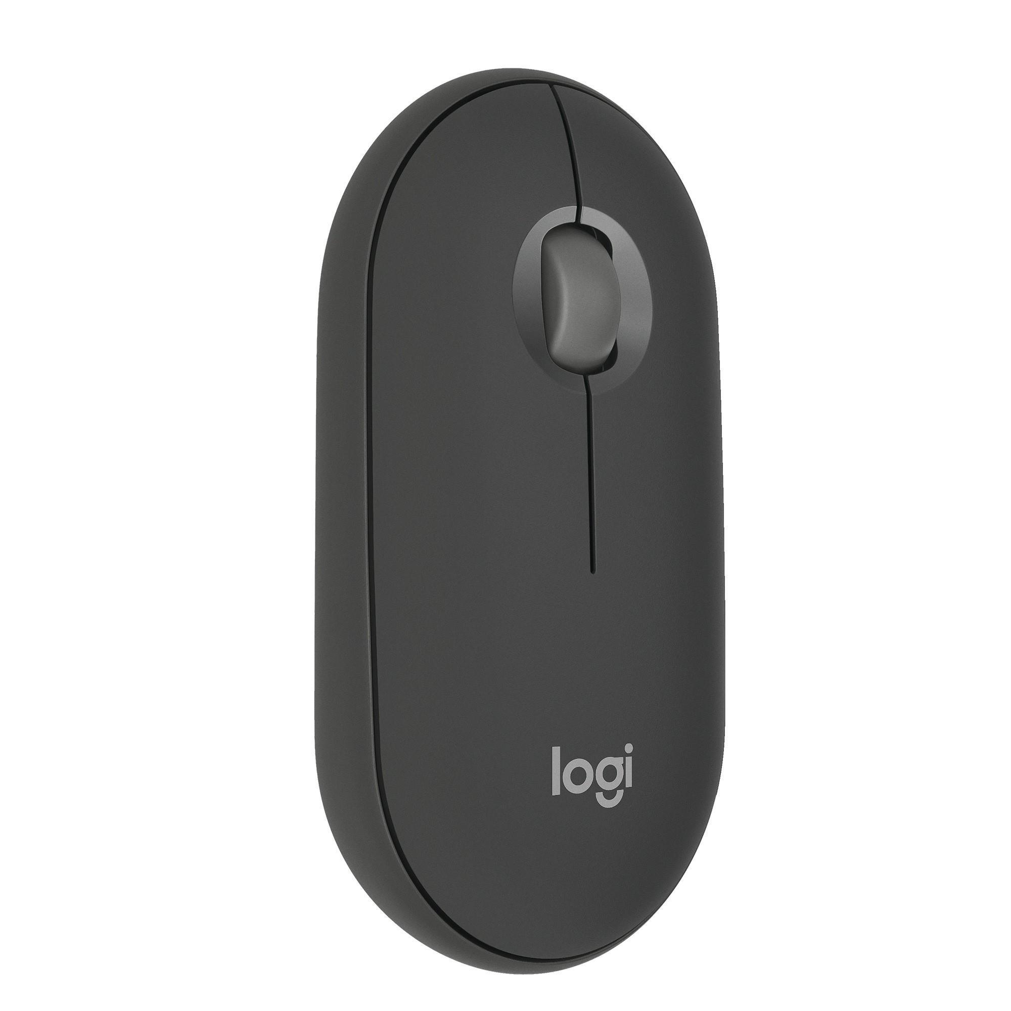 Logitech Wireless Pebble Mouse M350s - Tonal Graphite Size 2