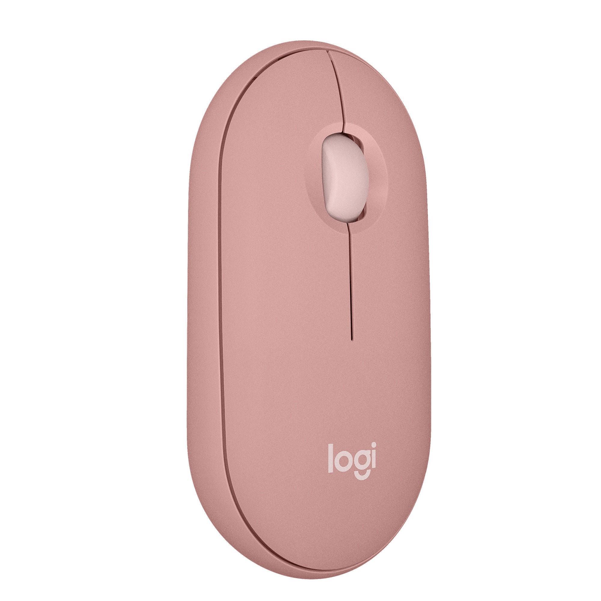 Logitech Wireless Pebble Mouse M350s - Tonal Rose Size 2