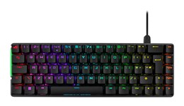 ASUS ROG Falchion Ace HFX Analog RGB Gaming Keyboard in Black, 65pc, ROG HFX Magnetic Switches