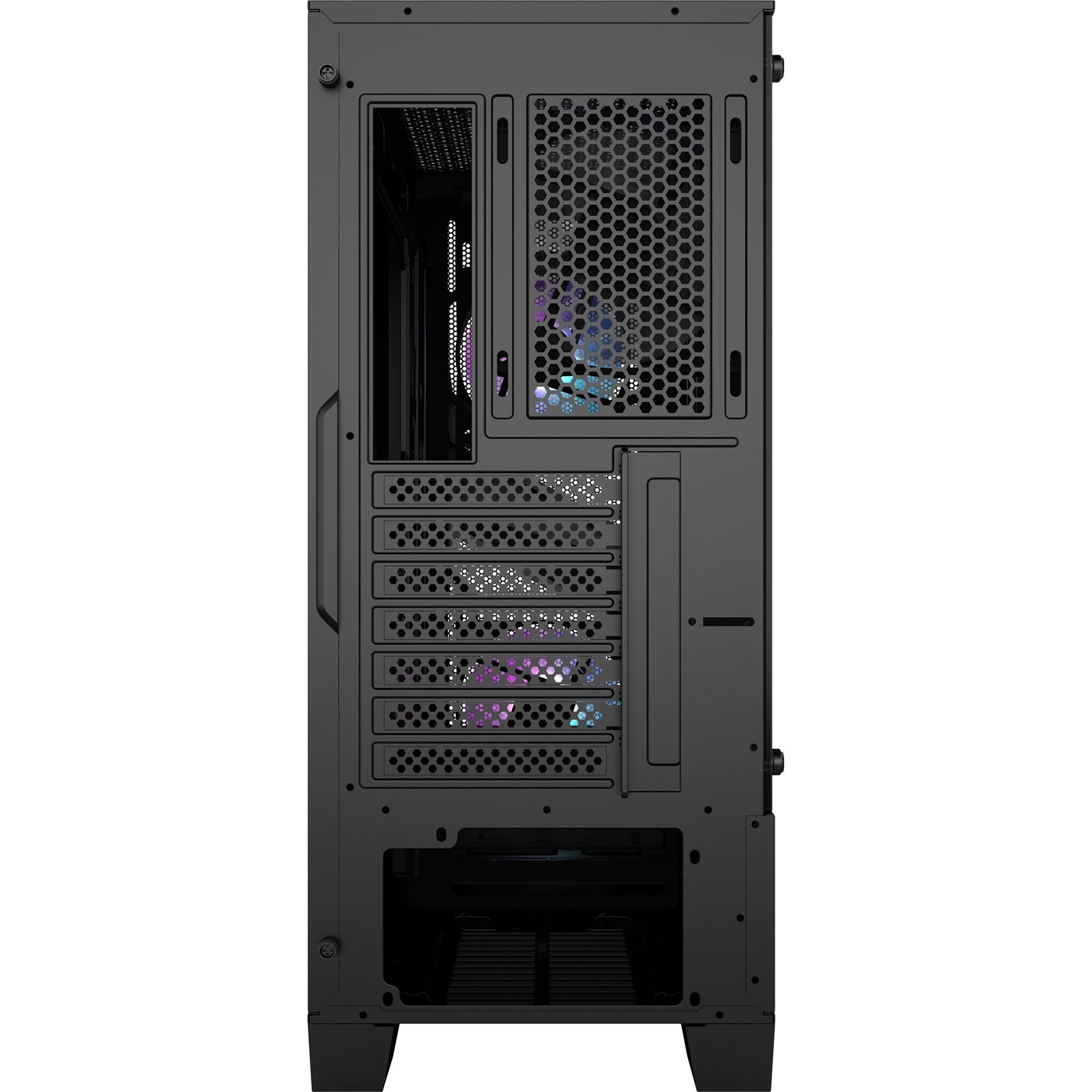 MSI MAG FORGE 100RATX Mid Tower Computer Case with Tool-Less