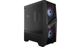 MSI MAG FORGE 100R Mid Tower Gaming Case - Black 