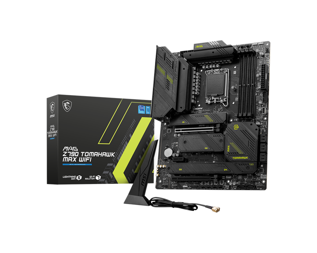 MSI MAG Z790 TOMAHAWK MAX WIFI ATX Motherboard for Intel LGA1700 CPUs