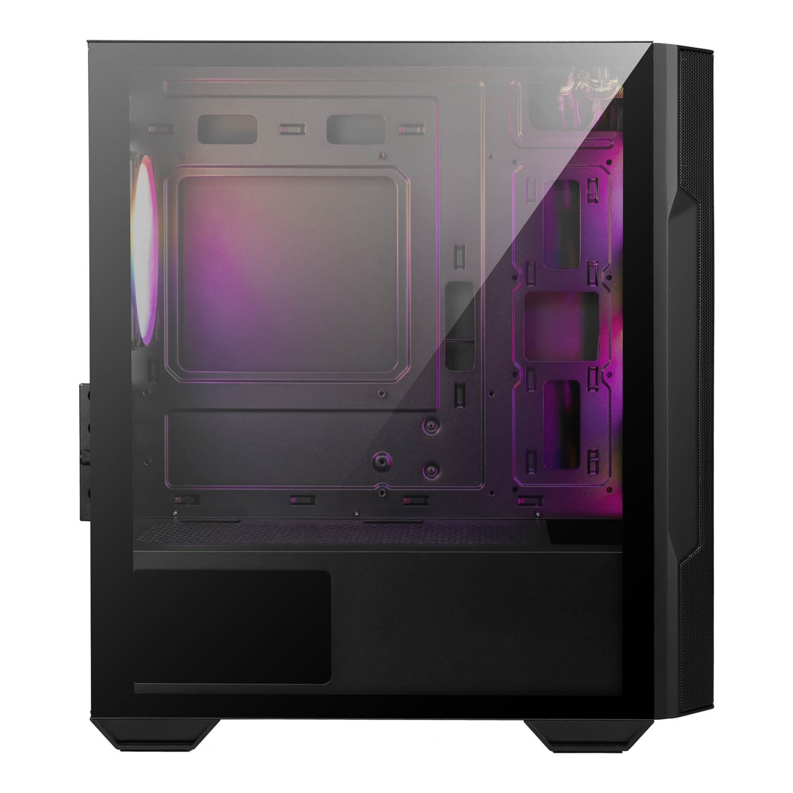MSI MAG FORGE M100R Mid Tower Gaming Case - Black - MAG FORGE M100R | CCL