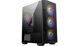 MSI MAG FORGE M100R Mid Tower Gaming Case - Black 