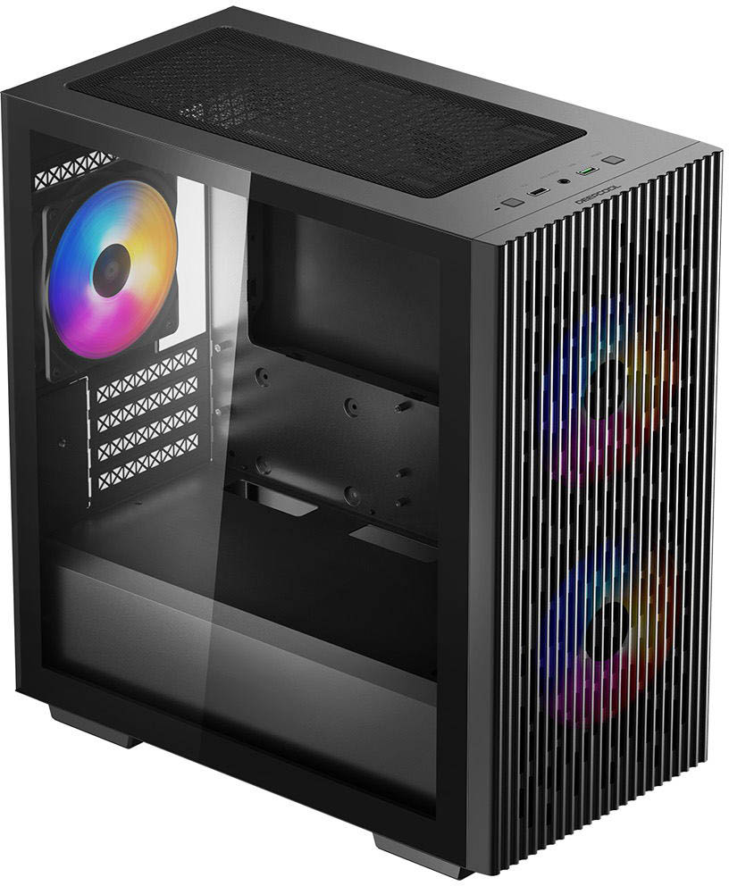 DeepCool MATREXX 40 3FS Mid Tower Case - Black - DP-MATX-MATREXX40-3FS ...