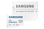 Samsung PRO Endurance 128GB microSDXC Memory Card with SD Adapter