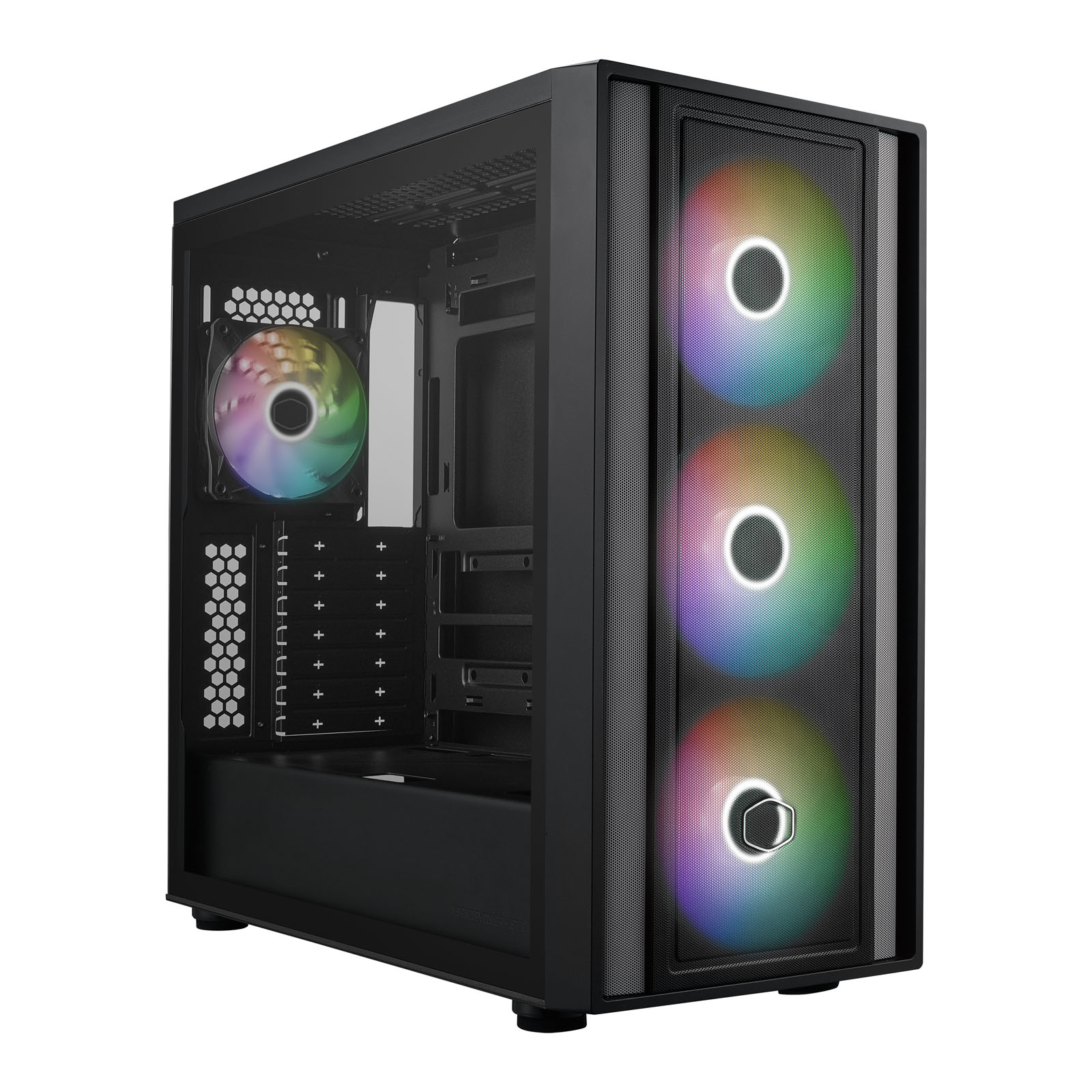 Cooler Master MasterBox 600 Mid Tower Gaming Case in Black - CCL