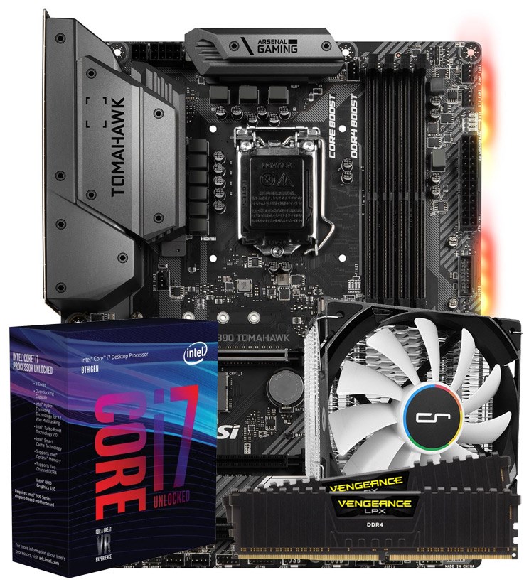 CCL Gamer Intel Core i9 Motherboard Bundle CCL Computers