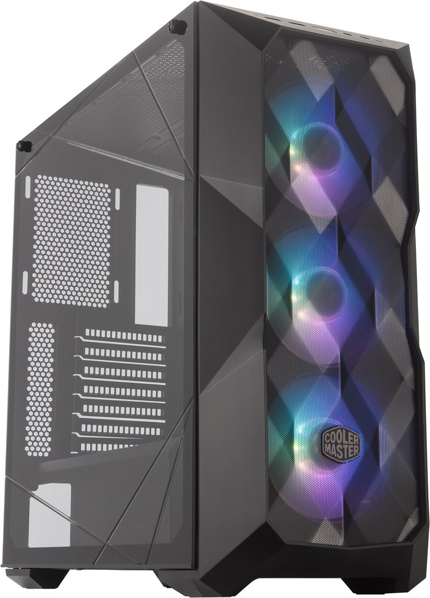 Cooler Master MasterBox TD500 Mesh Mid Tower Gaming Case - Black USB 3.0