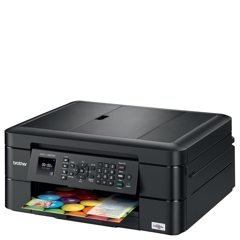 Brother MFCJ480DW A4 Compact Inkjet AllinOne Printer MFCJ480DWZU1