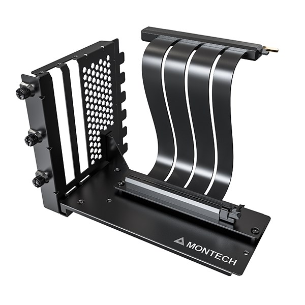 Montech VGM Vertical GPU Mounting Kit in Black - Vertical GPU Mounting ...