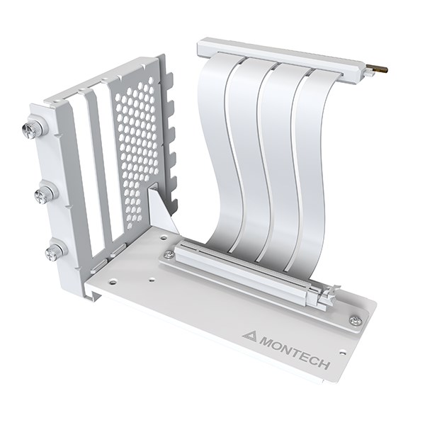 Montech VGM Vertical GPU Mounting Kit in White - Vertical GPU Mounting ...