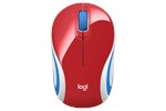 Logitech M187 Wireless Mini Mouse (Red)