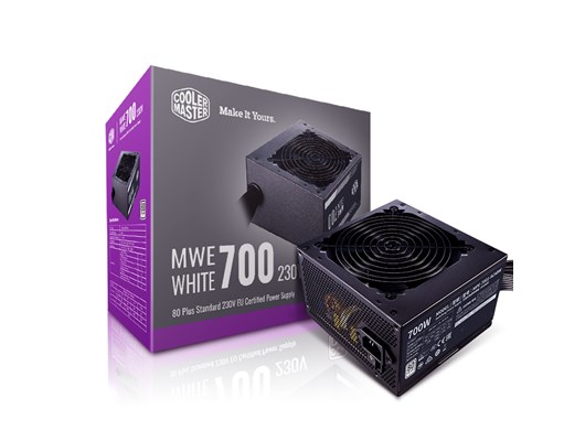 Cooler Master MWE White v2 700W 80+ PSU - MPE-7001-ACABW-UK | CCL Computers
