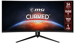 MSI Optix MAG 34" Curved Gaming Monitor - VA, 144Hz, 1ms, HDMI, DP