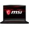MSI GF63 Thin 15.6" Laptop - Core i5 2.5GHz, 8GB, 256GB, Windows 10