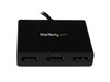 StarTech.com Mini DisplayPort 1.2 to Triple Head DisplayPort Multi Monitor MST Hub