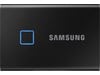 Samsung PORTABLE SSD T7 Touch 500GB Mobile External Solid State Drive in Black