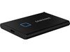 Samsung PORTABLE SSD T7 Touch 500GB Mobile External Solid State Drive in Black