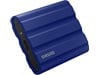 Samsung T7 Shield 2TB Mobile External Solid State Drive in Blue - USB3.1