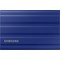 Samsung T7 Shield 1TB Mobile External Solid State Drive in Blue