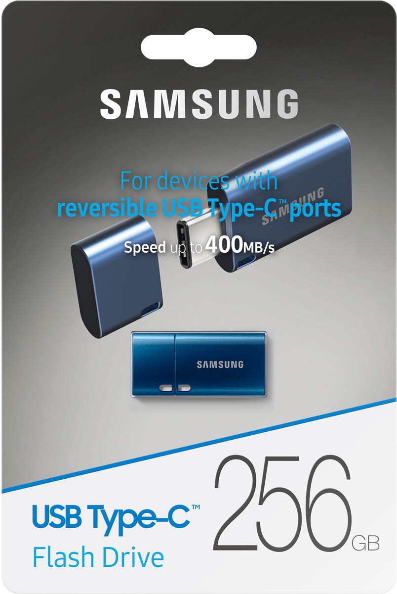 MUF-256DA/APC Samsung USB Type-C™ 256GB 400MB/s USB 3.1 Flash Drive 