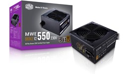 550W Cooler Master MWE Bronze v2 230V 80 Plus Bronze PSU
