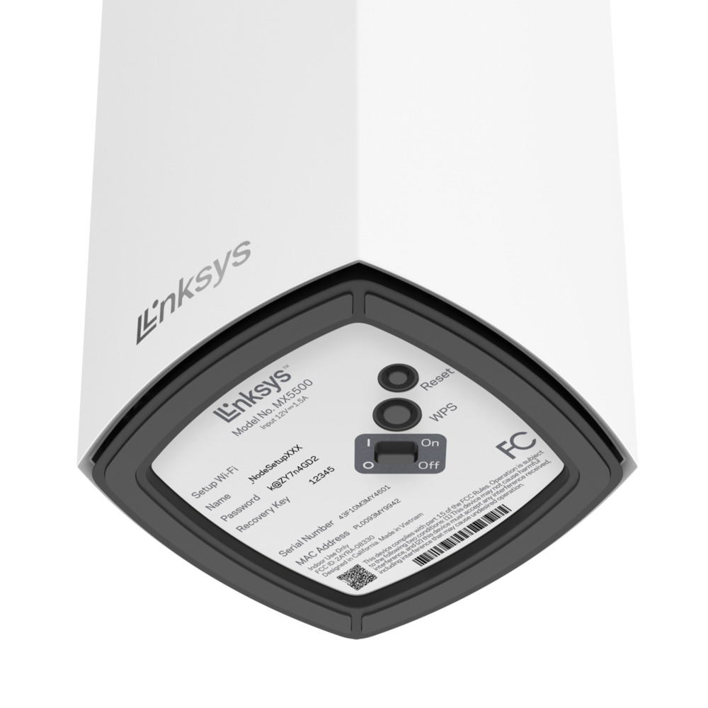 Linksys Atlas Pro 6 Dual-Band Mesh Wi-Fi 6 System, 3 Pack - MX5503 