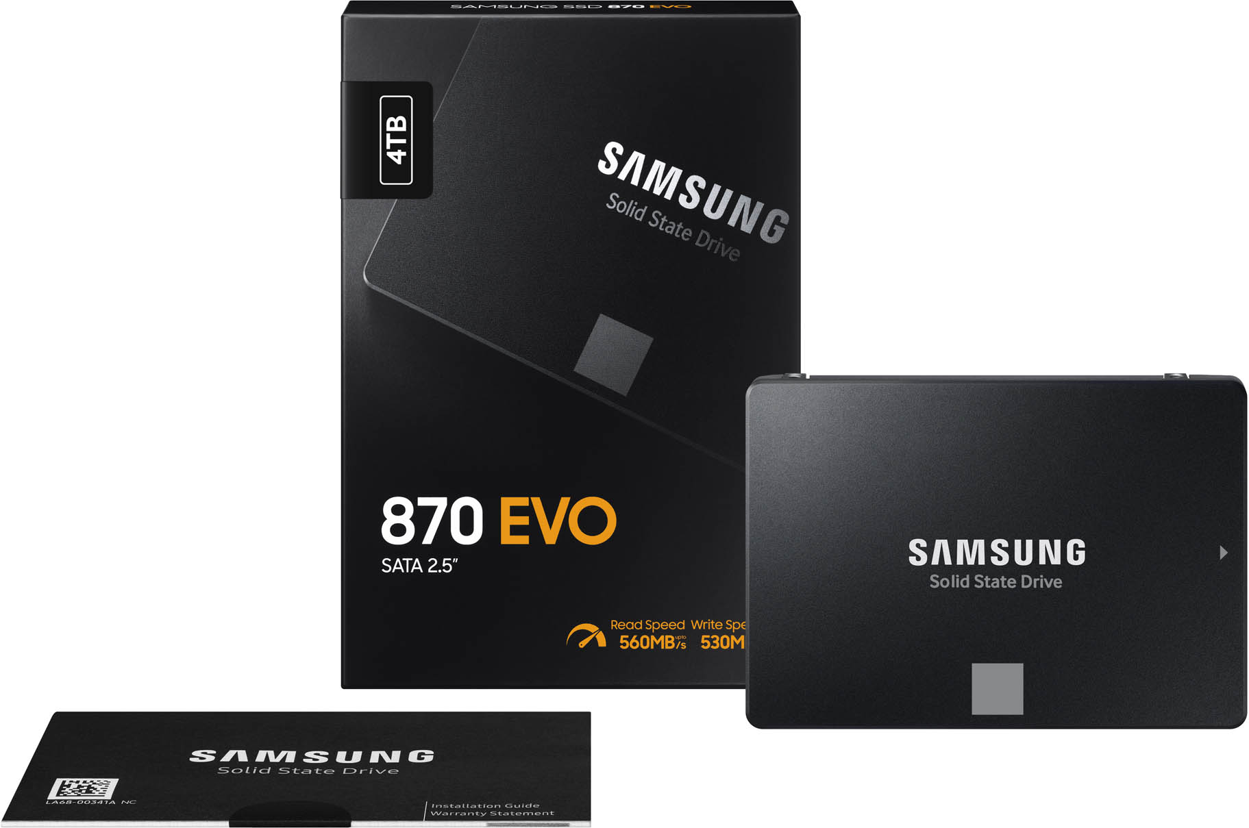Samsung 4TB 870 EVO Internal SSD, 2.5 inch, SATA III - CCL Computers