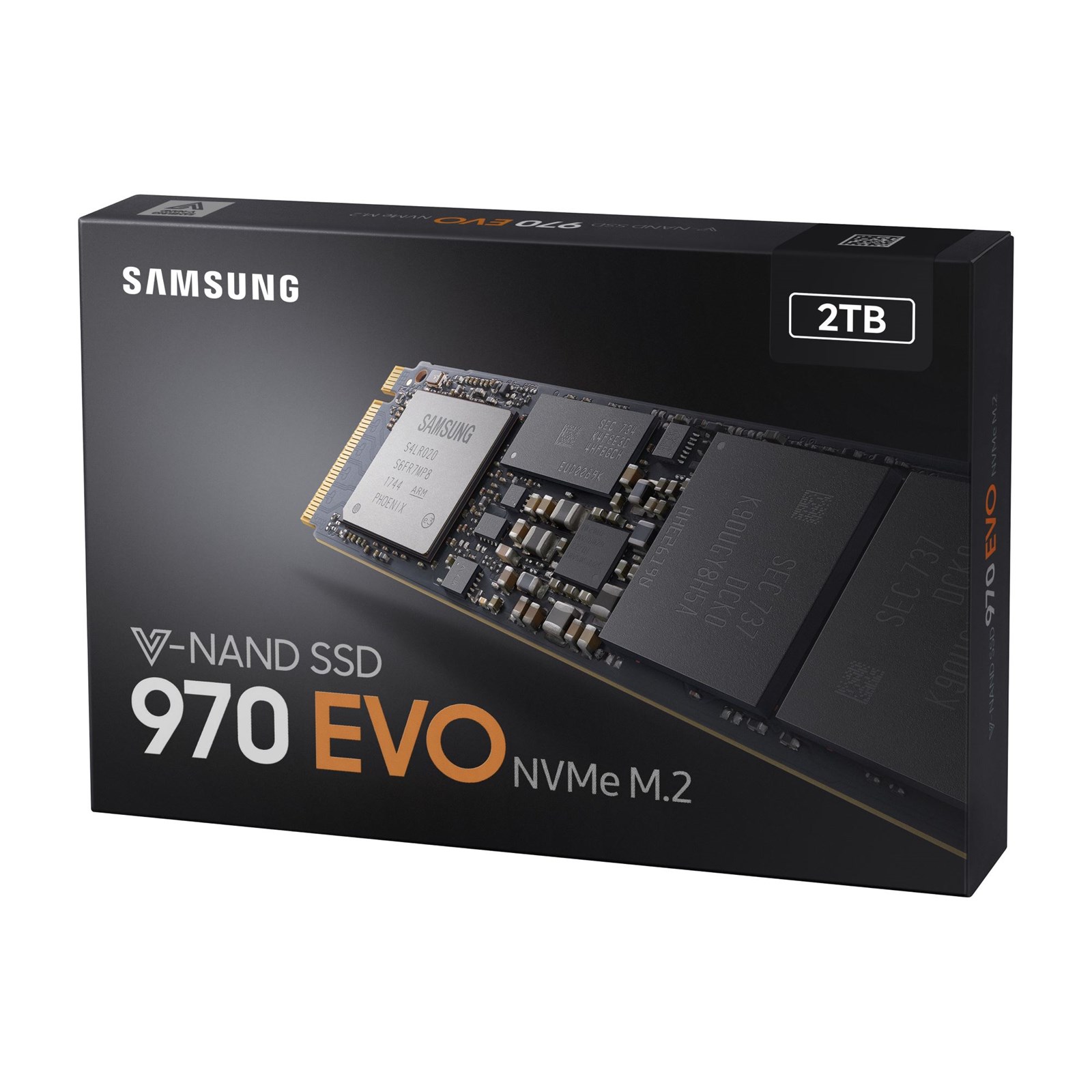 Samsung 970 EVO 2TB M.22280 PCIe 3.0 x4 NVMe SSD MZV7E2T0BW CCL