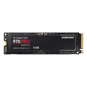 Samsung 970 PRO (512GB) Solid State Drive NVMe M.2 (Internal)