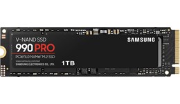 1TB Samsung 990 PRO M.2 2280 PCI Express 4.0 x4 NVMe Solid State Drive