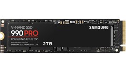 2TB Samsung 990 PRO M.2 2280 PCI Express 4.0 x4 NVMe Solid State Drive