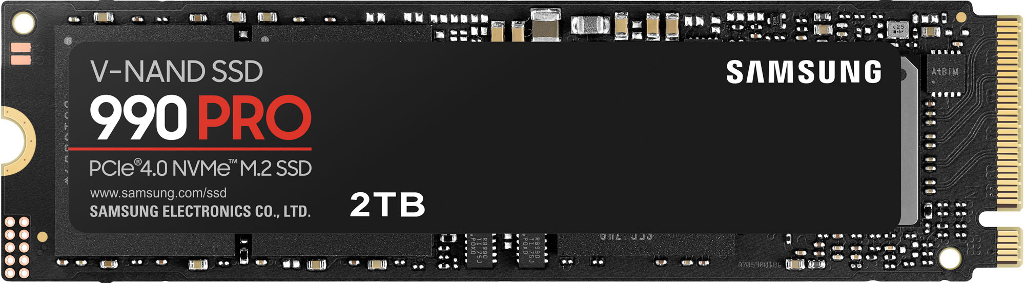 Image of 2TB Samsung 990 PRO M.2 2280 PCI Express 4.0 x4 NVMe Solid State Drive