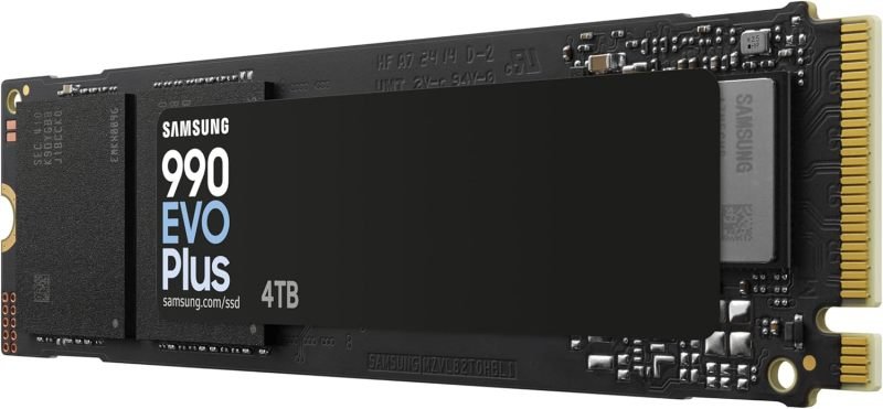4TB Samsung 990 EVO Plus M.2-2280 PCIe 4.0 x4 NVMe SSD - MZ