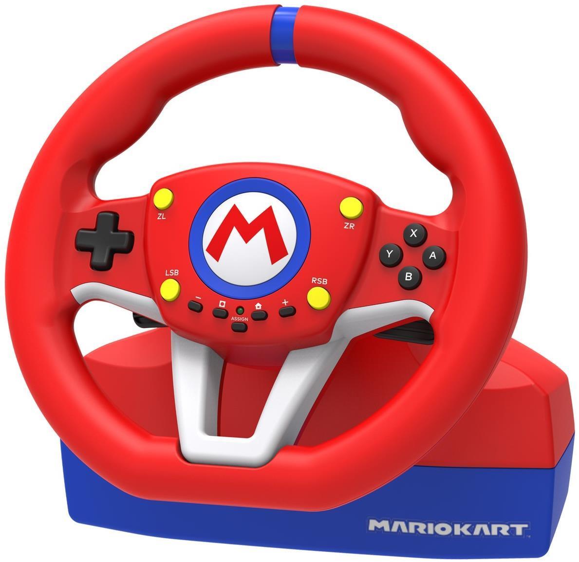 Hori Mario Kart Racing Wheel Pro Mini For Nintendo Switch