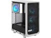 Fractal Design Meshify 2 Compact RGB Mid Tower Gaming Case - White 